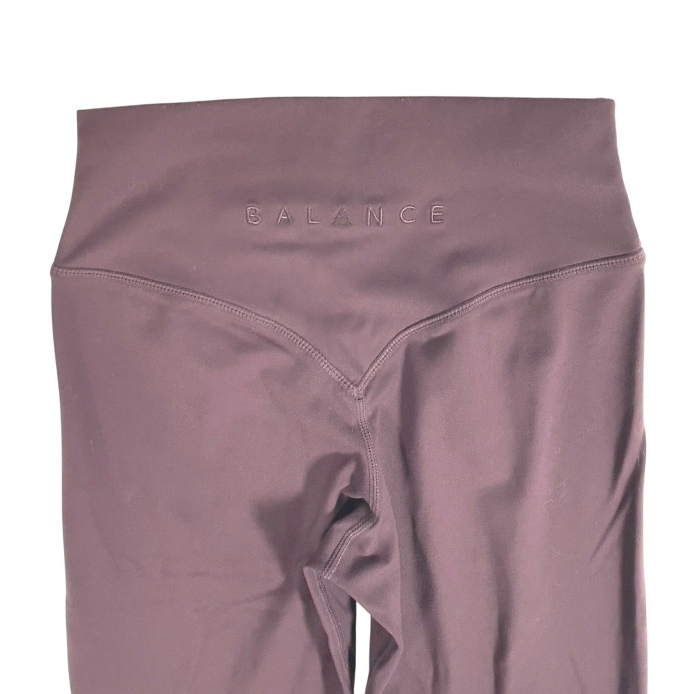 Balance Athletica High Waist‎ Wine/Purple Leggings Athletic Yoga Pants- S